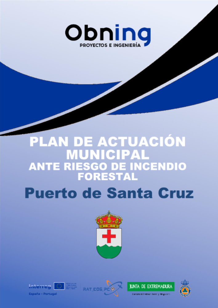 Imagen Plan de Actuación Municipal (PAM) frente al riesgo de incendios forestales del municipio de Puerto de Santa Cruz